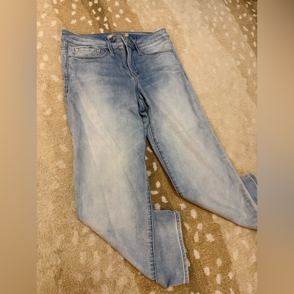 Athleta Sculptek light wash jeans women’s size 8P - Picture 3 of 9